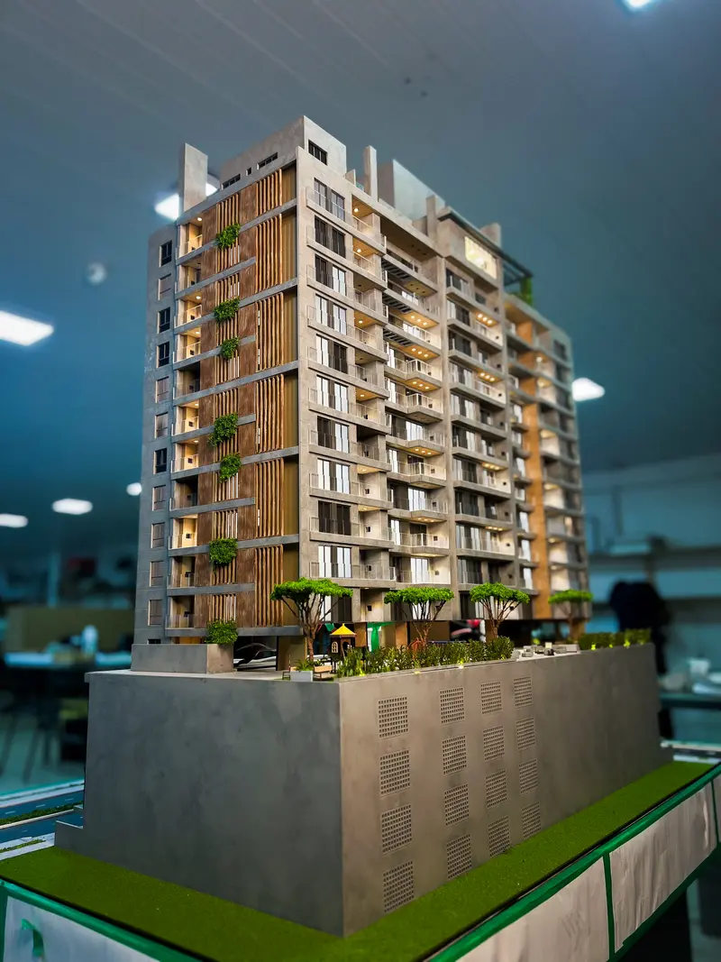 Maquete do empreendimento INC