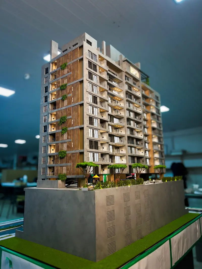 Maquete do empreendimento INC