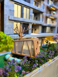 Maquete do empreendimento INC