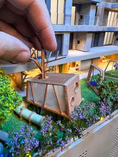 Maquete do empreendimento INC