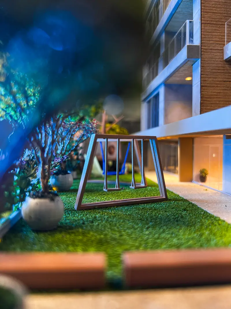 Maquete do empreendimento INC