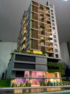 Maquete do empreendimento INC