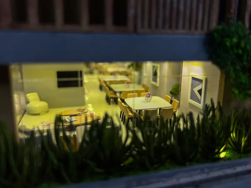 Maquete do empreendimento INC