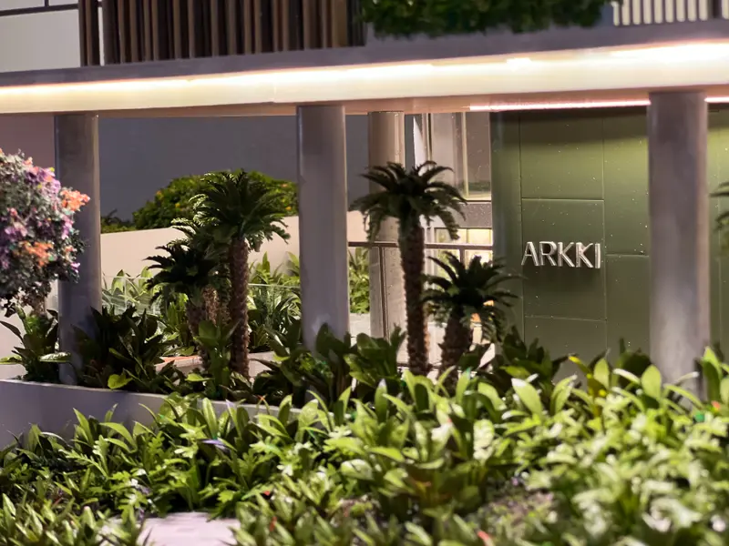Maquete do empreendimento Arkki