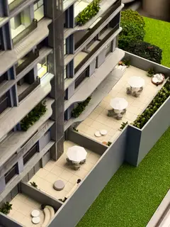 Maquete do empreendimento Arkki