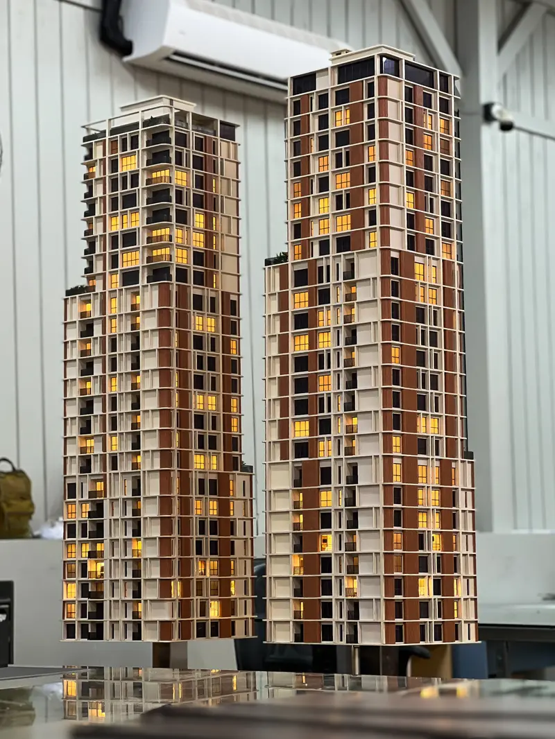 Maquete do empreendimento Verenna