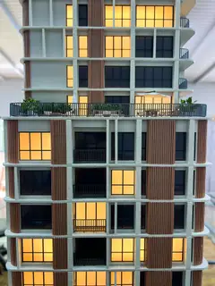 Maquete do empreendimento Verenna