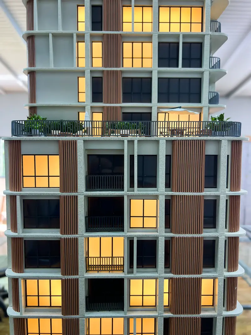 Maquete do empreendimento Verenna