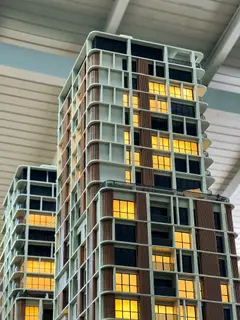 Maquete do empreendimento Verenna