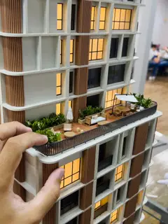 Maquete do empreendimento Verenna
