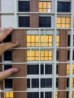 Maquete do empreendimento Verenna