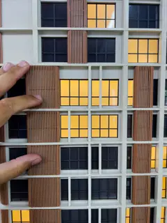 Maquete do empreendimento Verenna