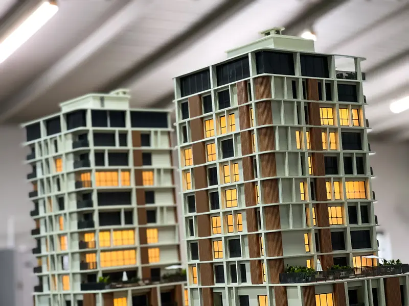Maquete do empreendimento Verenna
