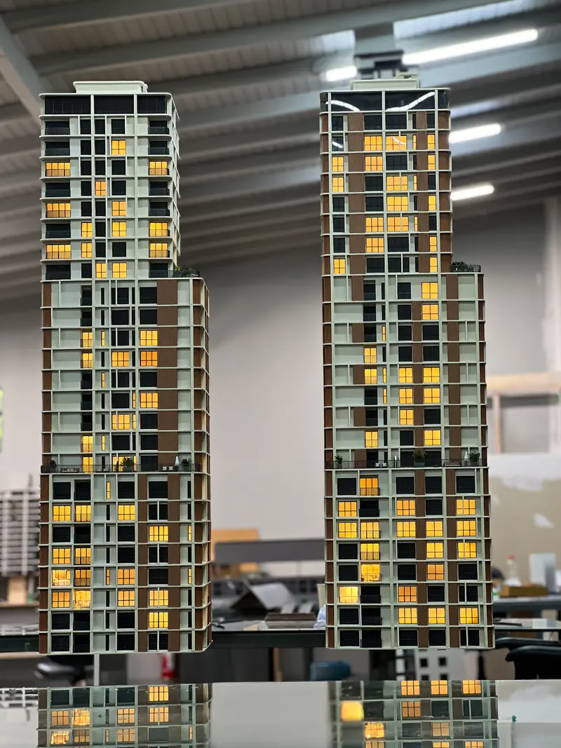 Maquete do empreendimento Verenna