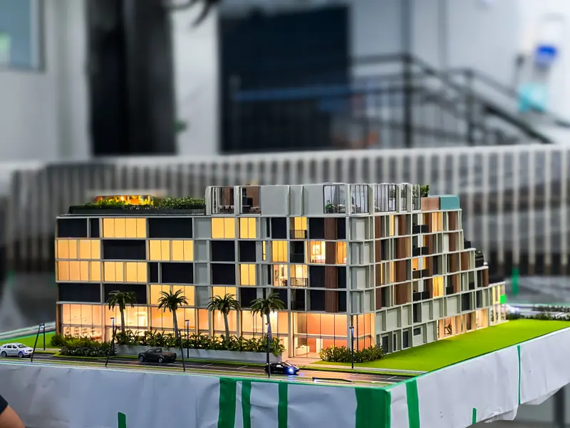 Maquete do empreendimento Verenna