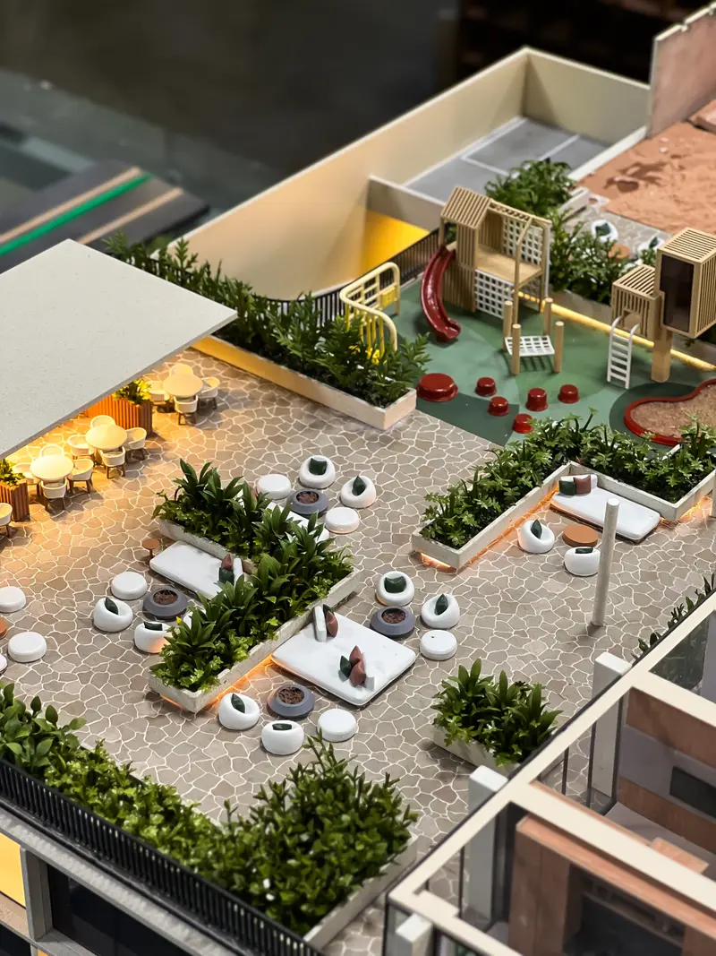 Maquete do empreendimento Verenna