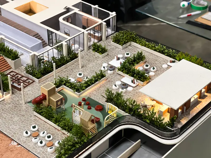 Maquete do empreendimento Verenna