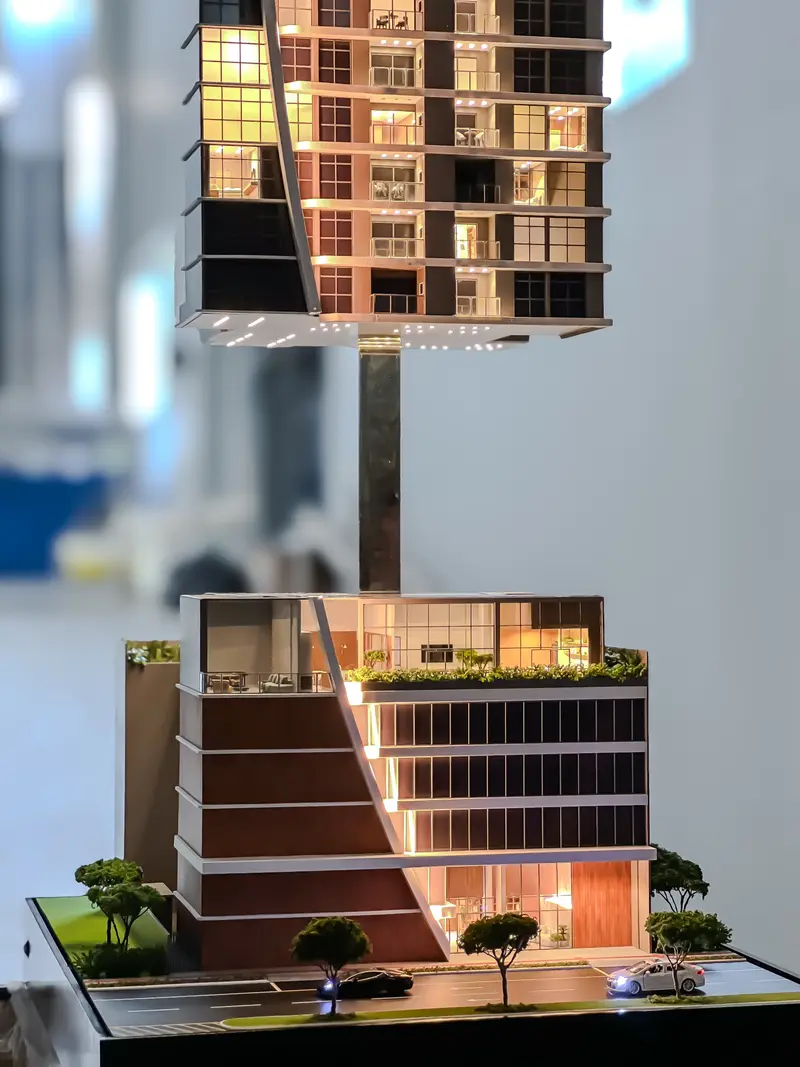 Maquete do empreendimento Soul