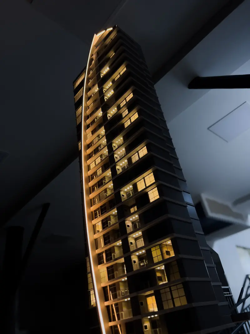 Maquete do empreendimento Soul