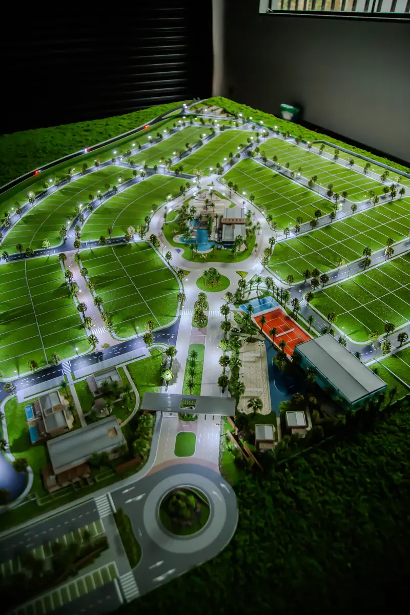 Maquete do empreendimento Noah Garden