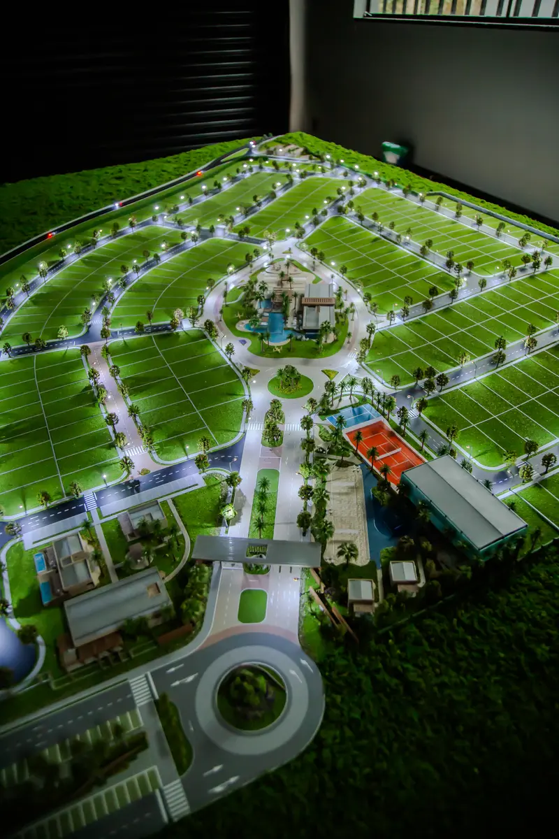 Maquete do empreendimento Noah Garden