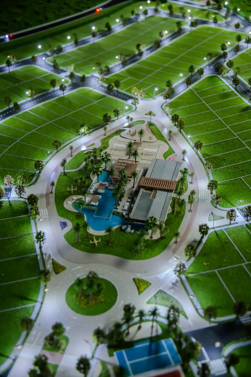 Maquete do empreendimento Noah Garden