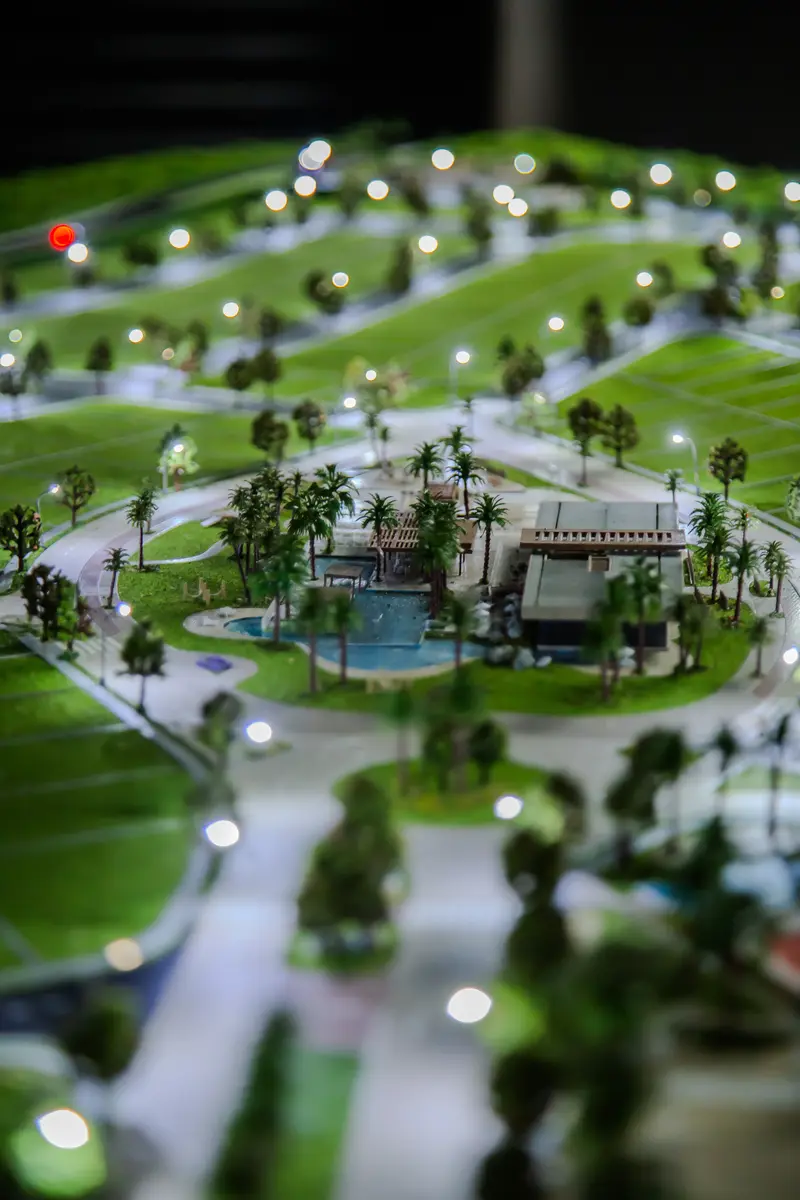 Maquete do empreendimento Noah Garden