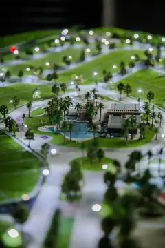 Maquete do empreendimento Noah Garden