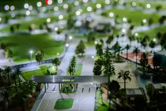Maquete do empreendimento Noah Garden