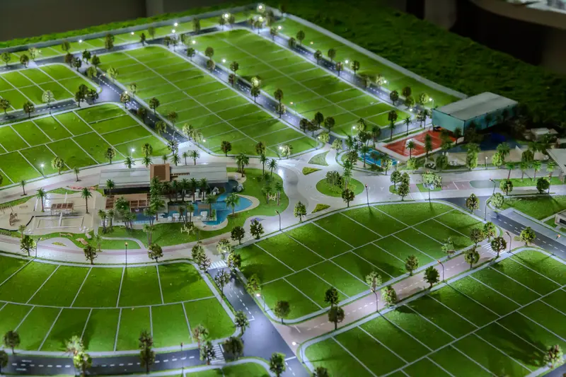 Maquete do empreendimento Noah Garden