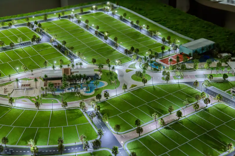 Maquete do empreendimento Noah Garden
