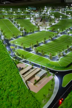 Maquete do empreendimento Noah Garden