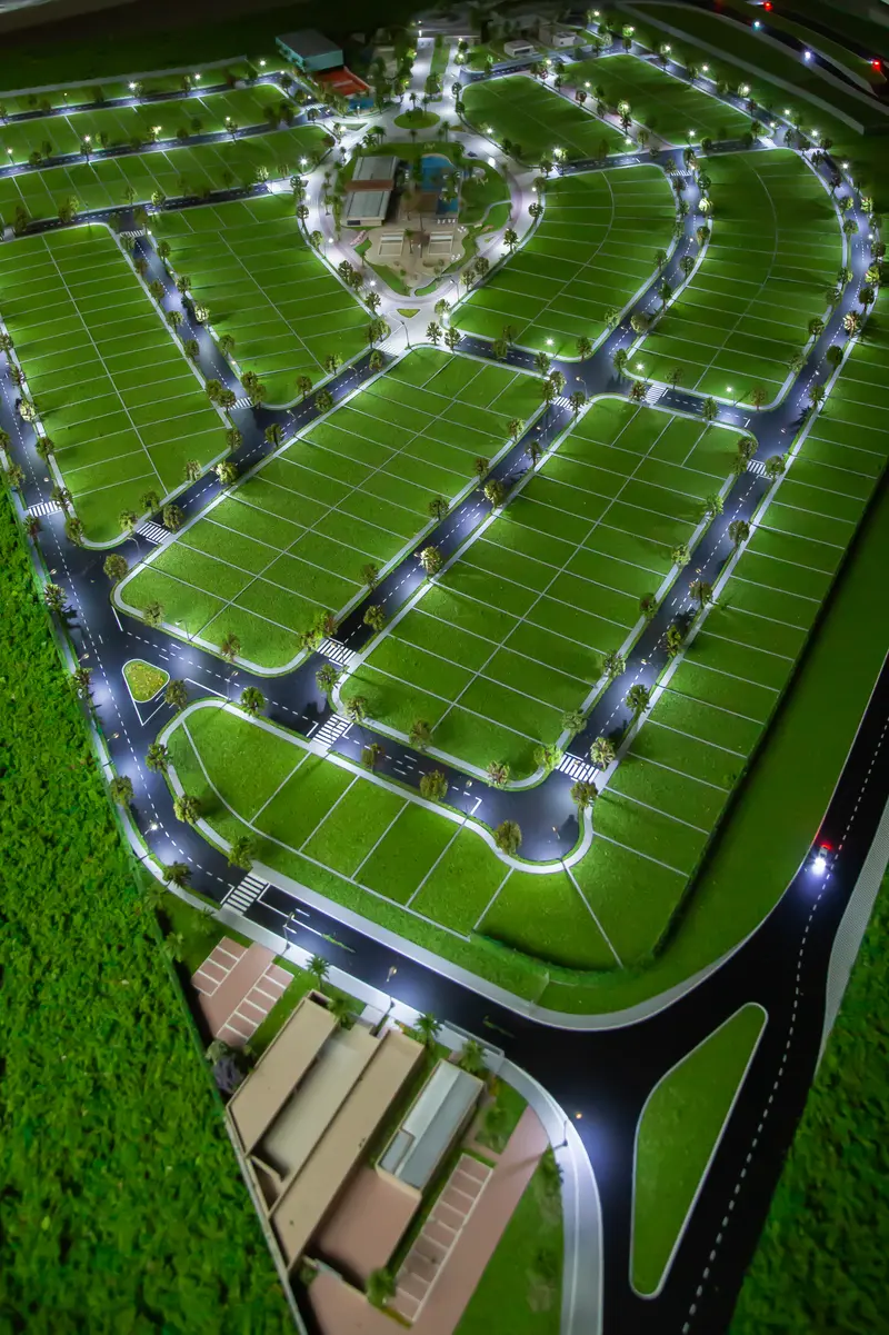 Maquete do empreendimento Noah Garden