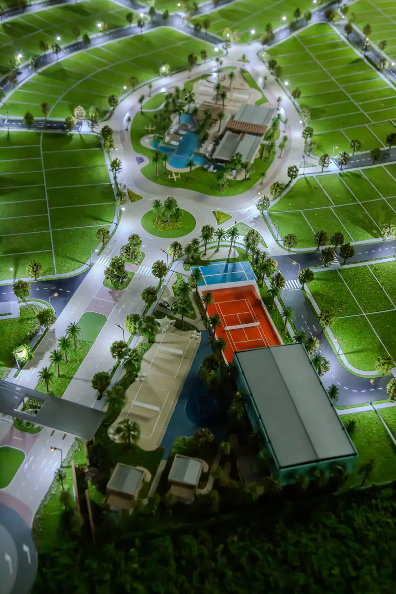 Maquete do empreendimento Noah Garden