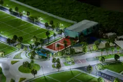 Maquete do empreendimento Noah Garden