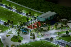 Maquete do empreendimento Noah Garden