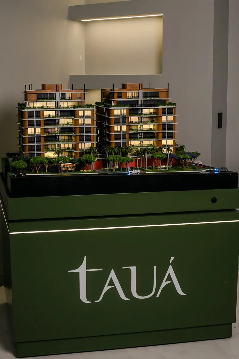 Maquete do empreendimento Tauá