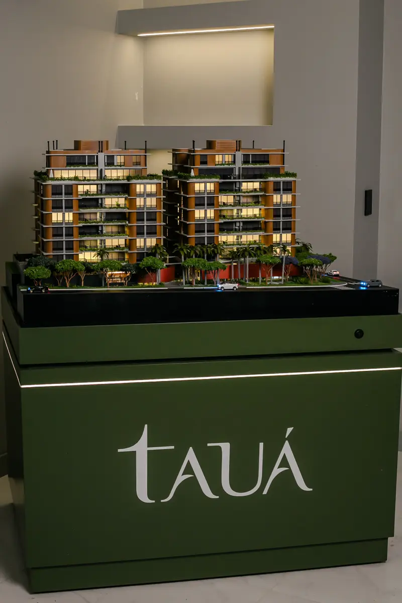 Maquete do empreendimento Tauá