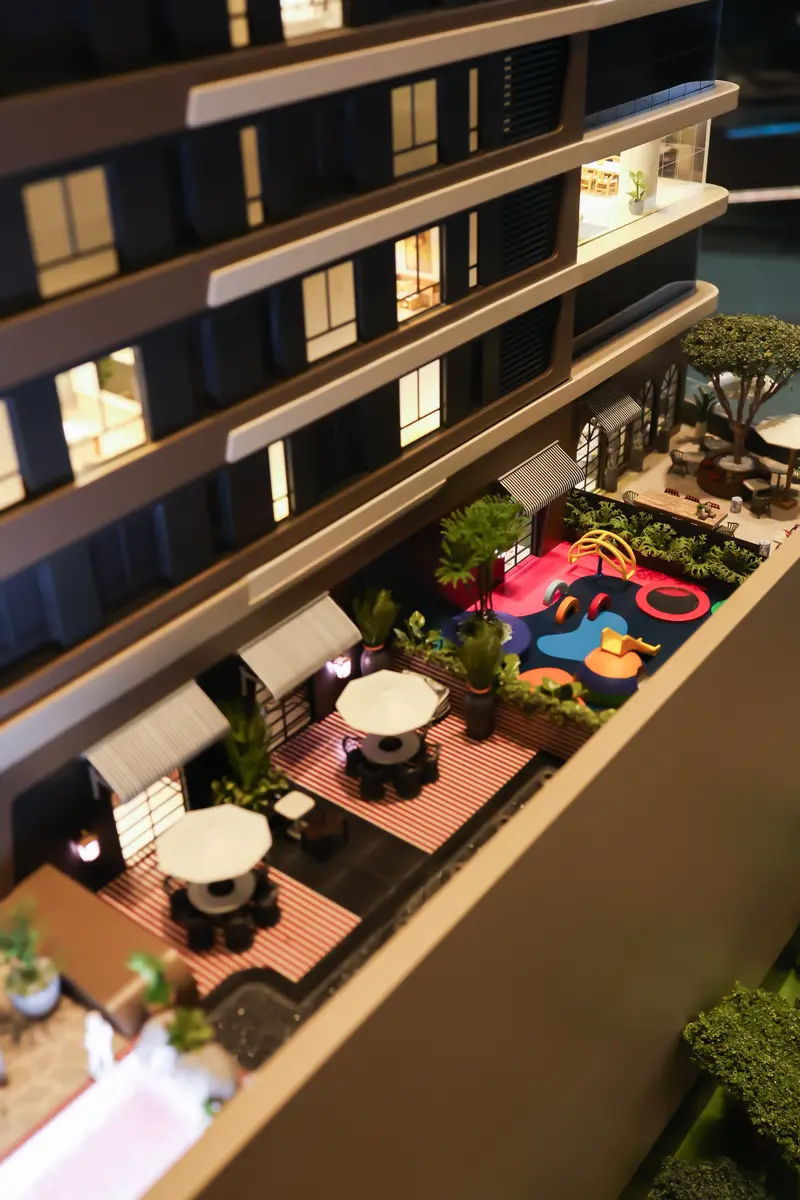 Maquete do empreendimento Charles