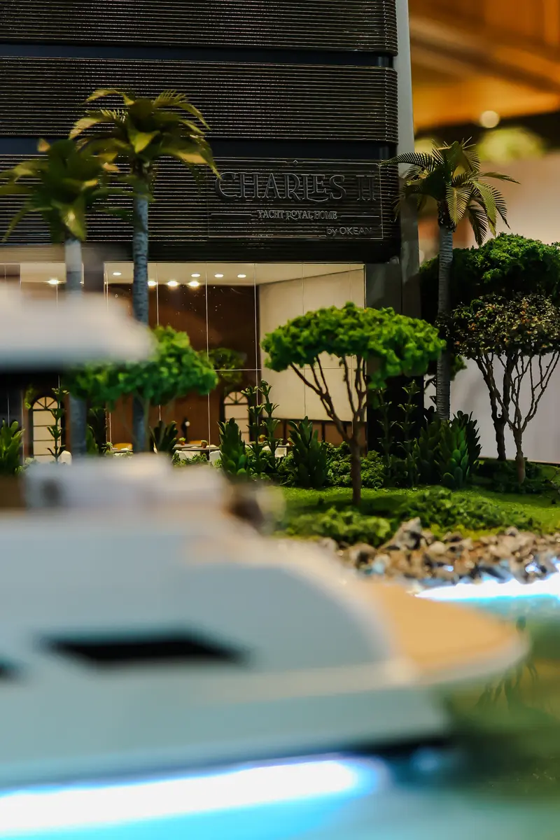 Maquete do empreendimento Charles