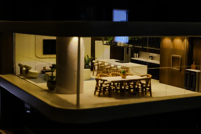 Maquete do empreendimento Charles