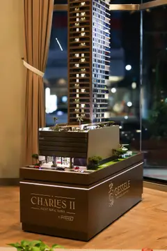 Maquete do empreendimento Charles
