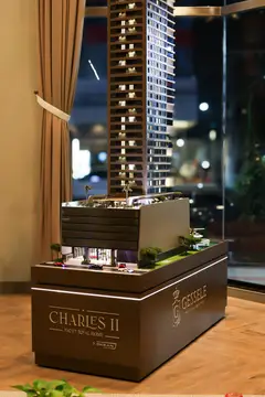 Maquete do empreendimento Charles