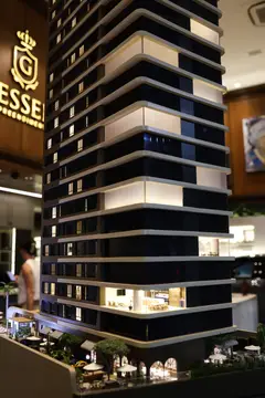Maquete do empreendimento Charles