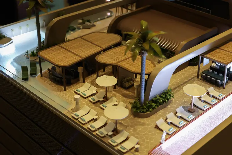 Maquete do empreendimento Charles