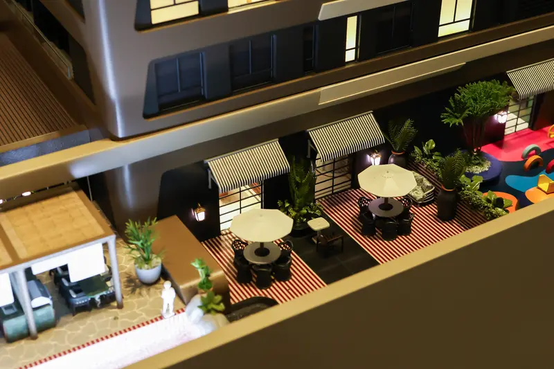 Maquete do empreendimento Charles