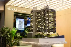 Maquete do empreendimento Arkki