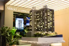 Maquete do empreendimento Arkki