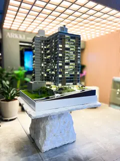Maquete do empreendimento Arkki